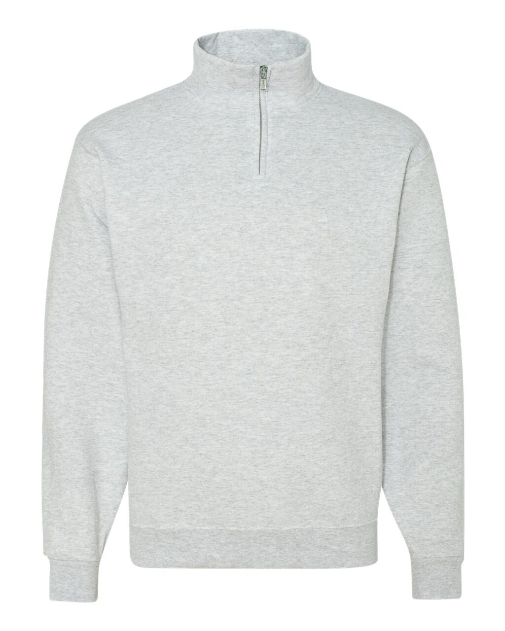 JERZEES® Nublend Cadet Collar Quarter-Zip Long Sleeve Sweatshirt